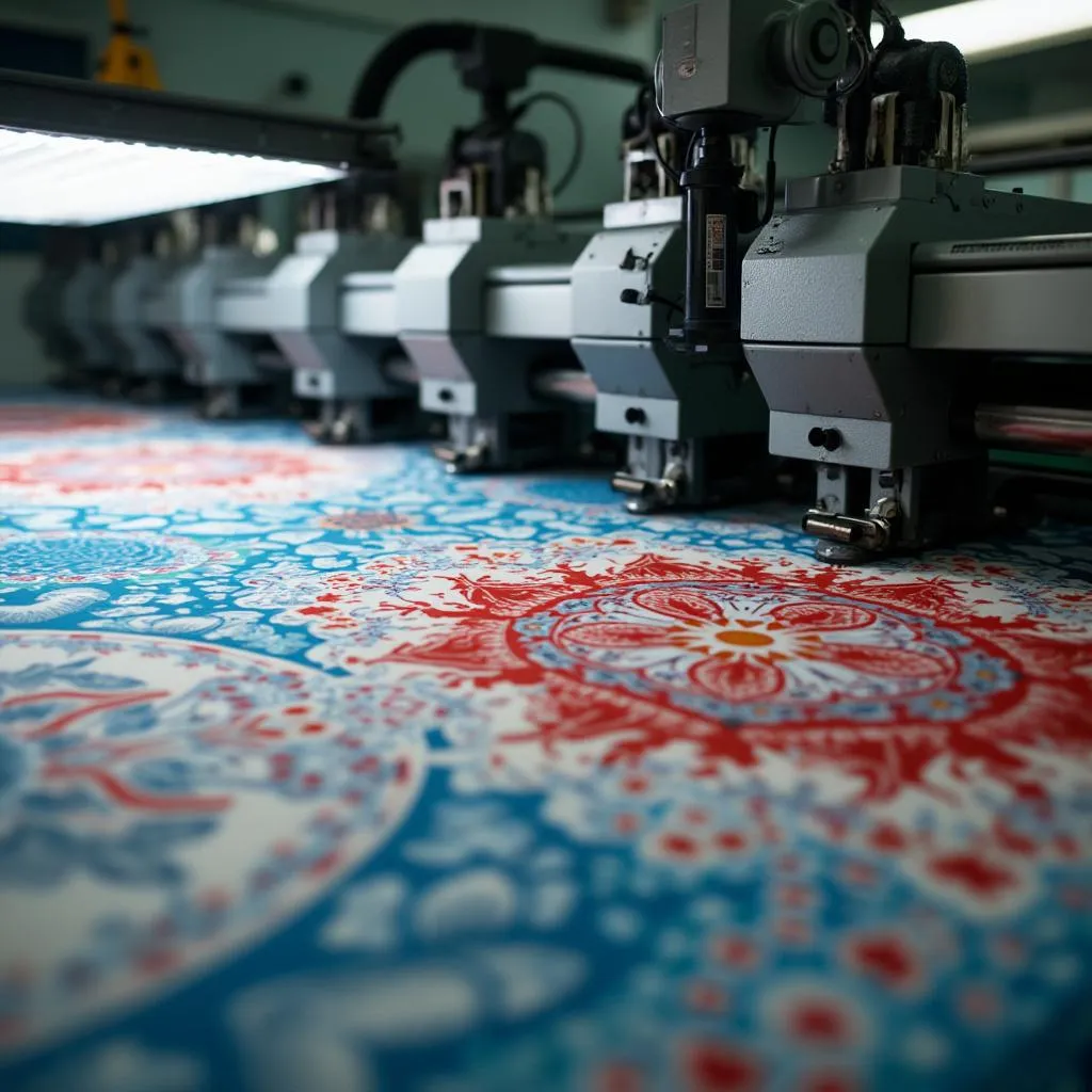 Impresión textil serigráfica